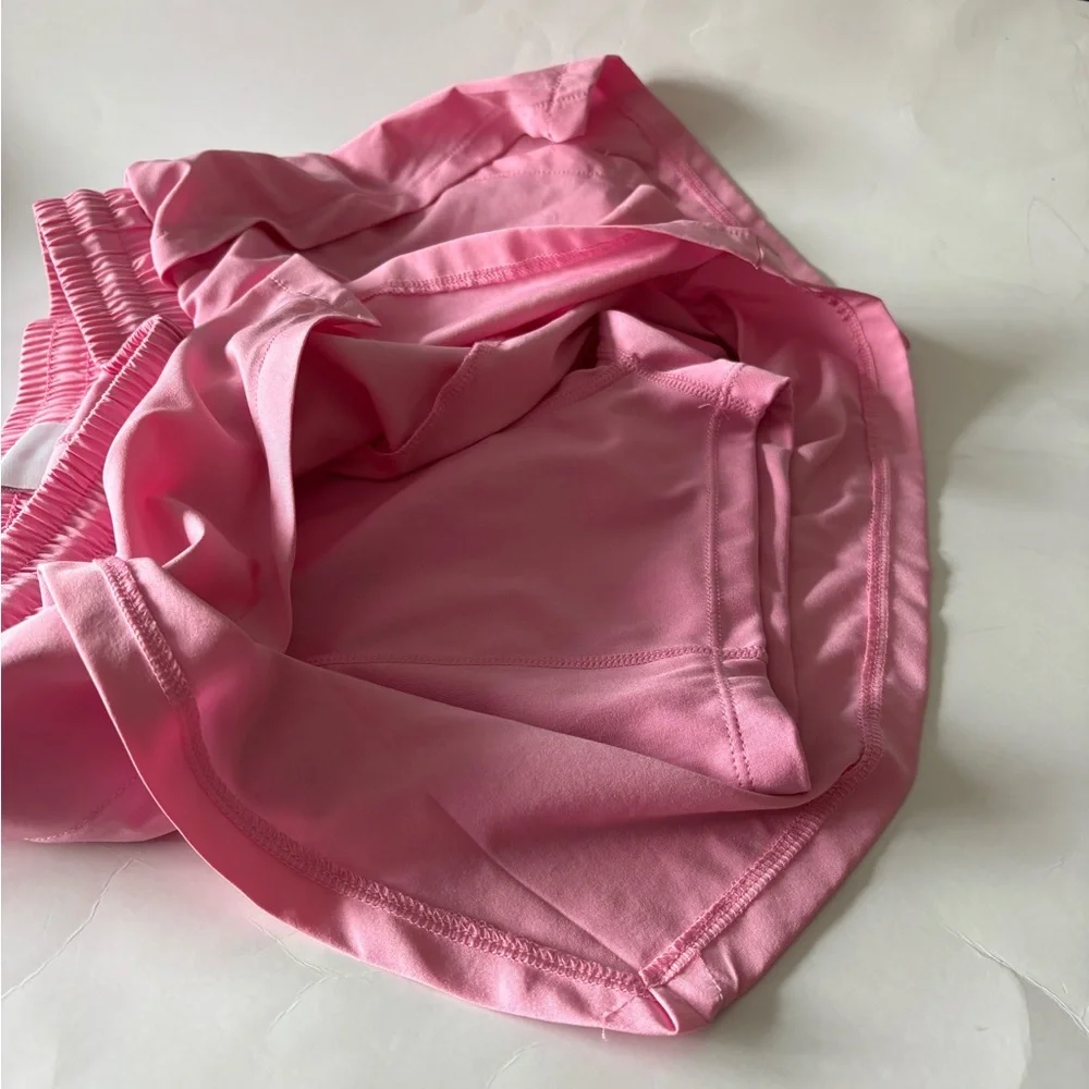 Women's Pink Tankini Crop Top & Swim Shorts Set - Picture 5 of 7